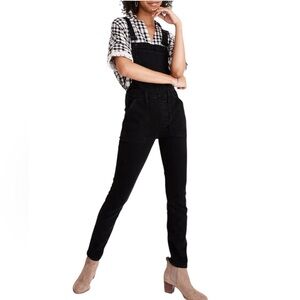 Madewell Skinny Overalls in Lunar Wash size XS